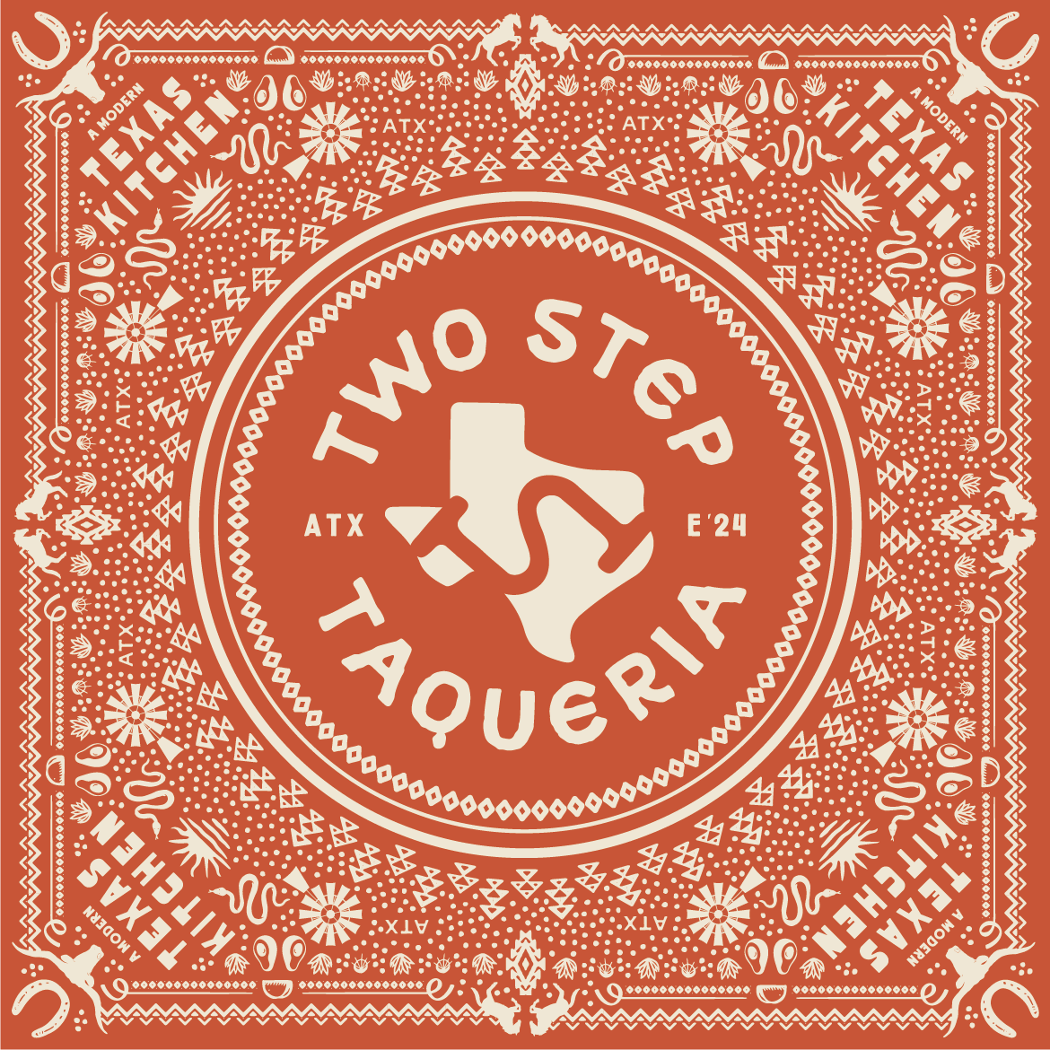 Two Step Taqueria Bandana