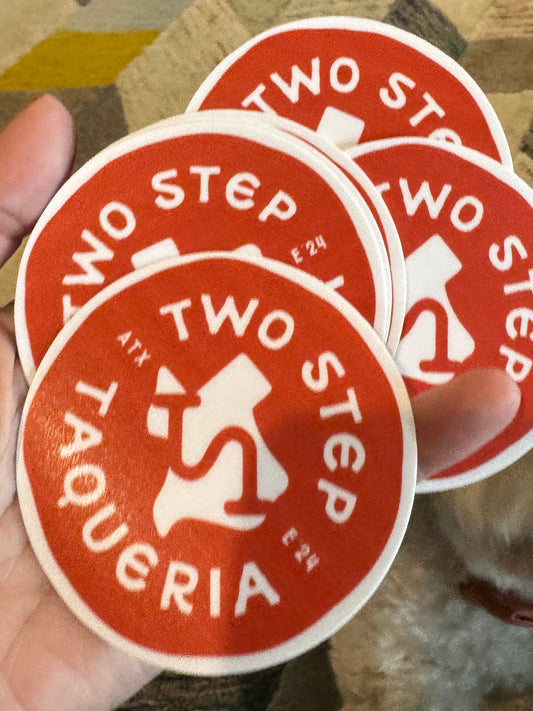 Two Step Taqueria Vinyl Sticker